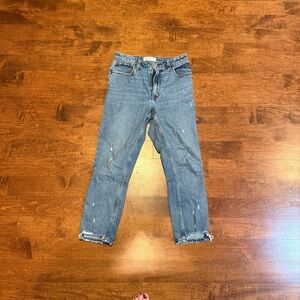 Abercrombie & Fitch Light Blue Boyfriend Jeans